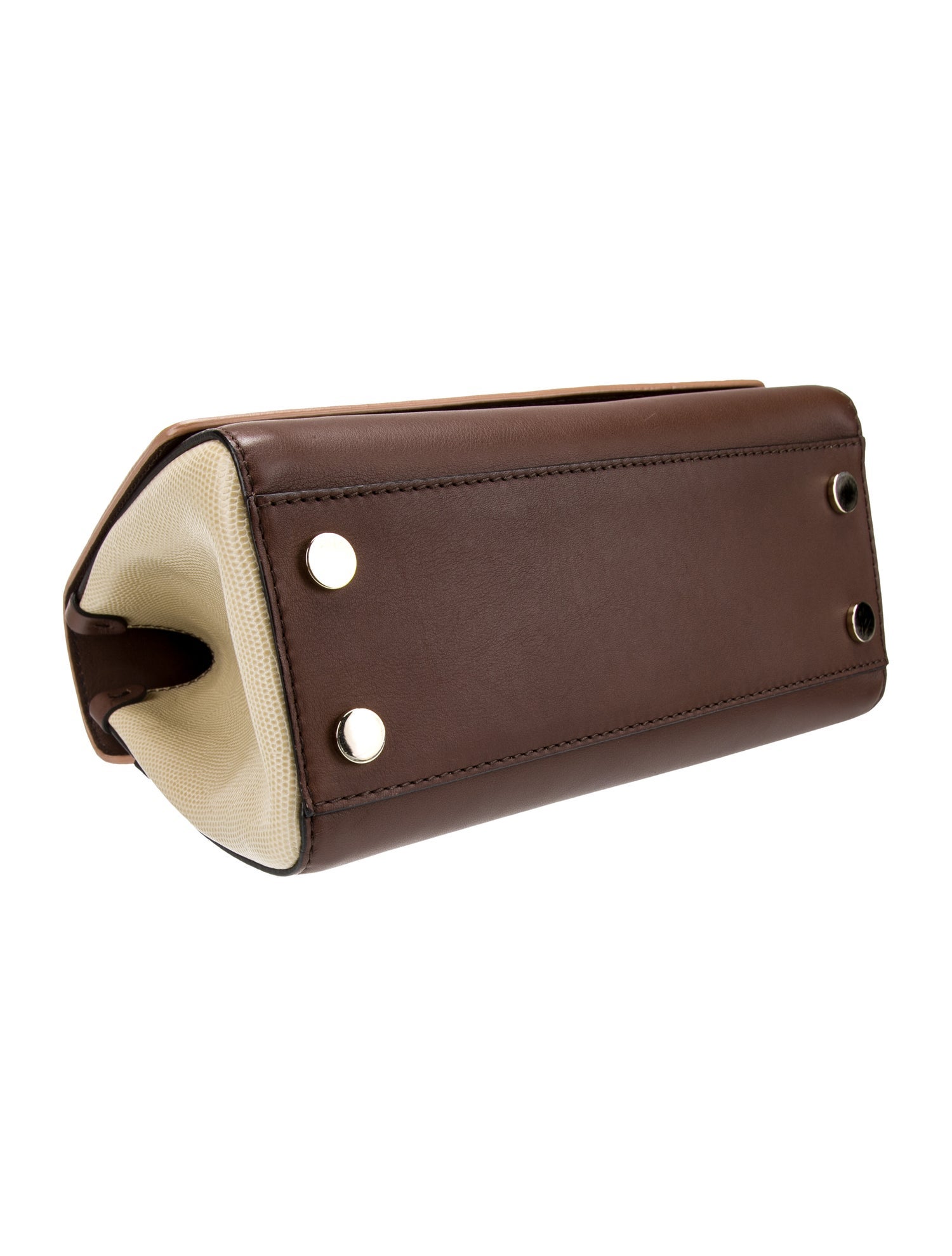 Max Mara Leather Top Handle Bag